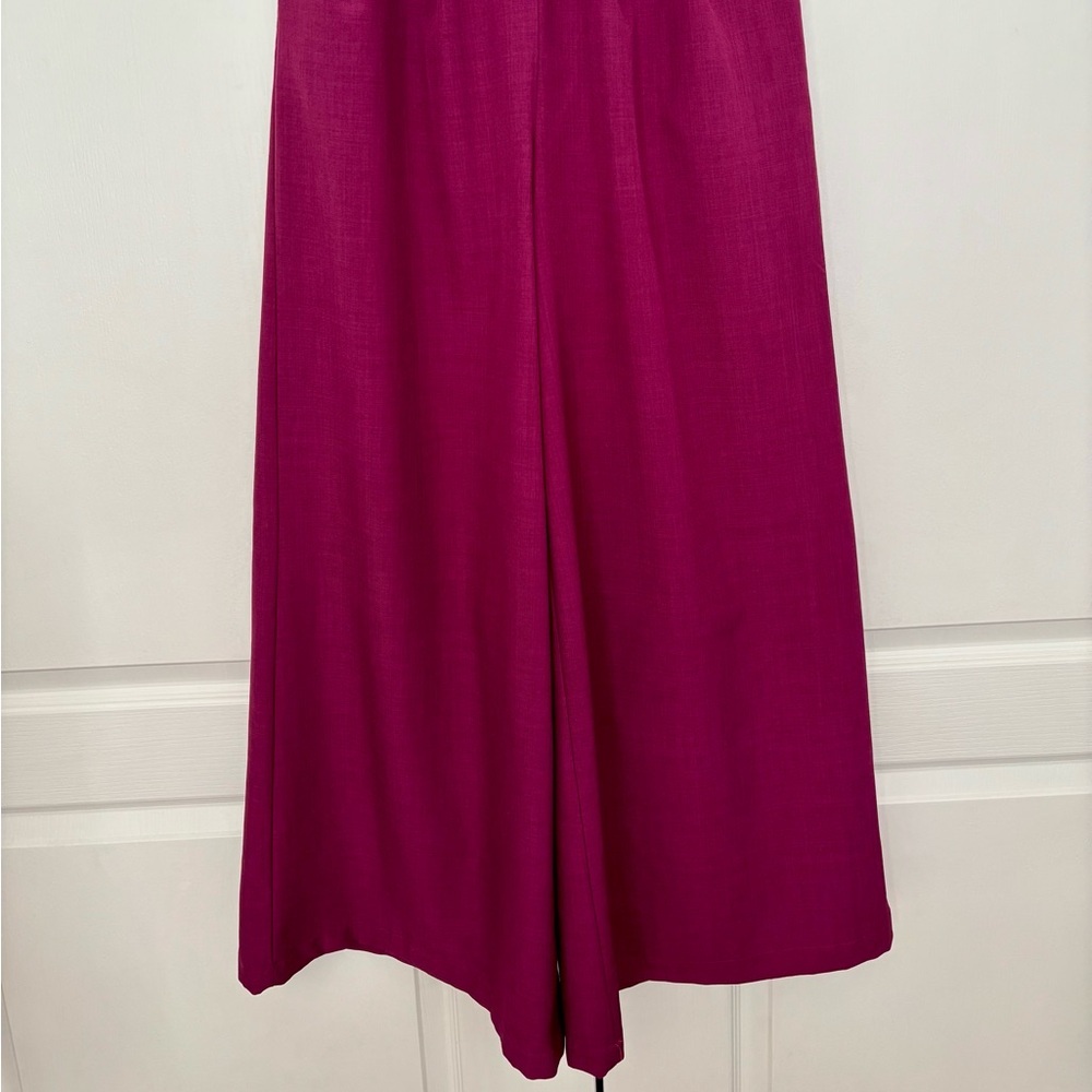 Flying Tomato Magenta Palazzo Pants | Size Small | High Rise Wide Leg - Picture 3 of 10